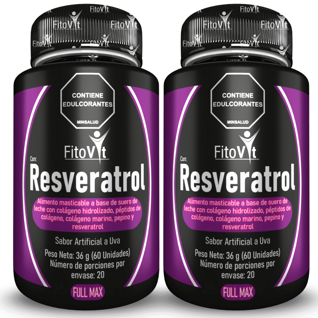 Resveratrol Con Colágeno Fitovit - Imagen 2
