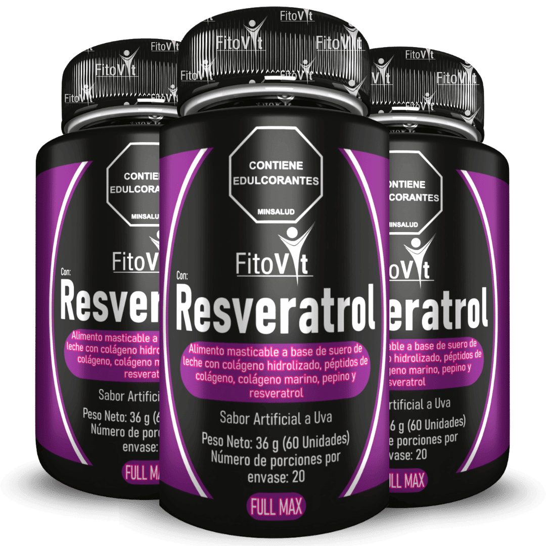 Resveratrol Con Colágeno Fitovit - Imagen 3